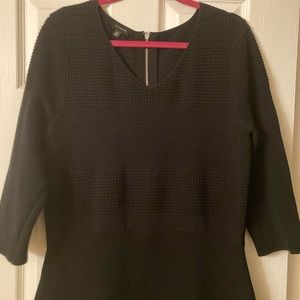 Talbots black sweater dress